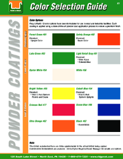 Color Selection Guide 