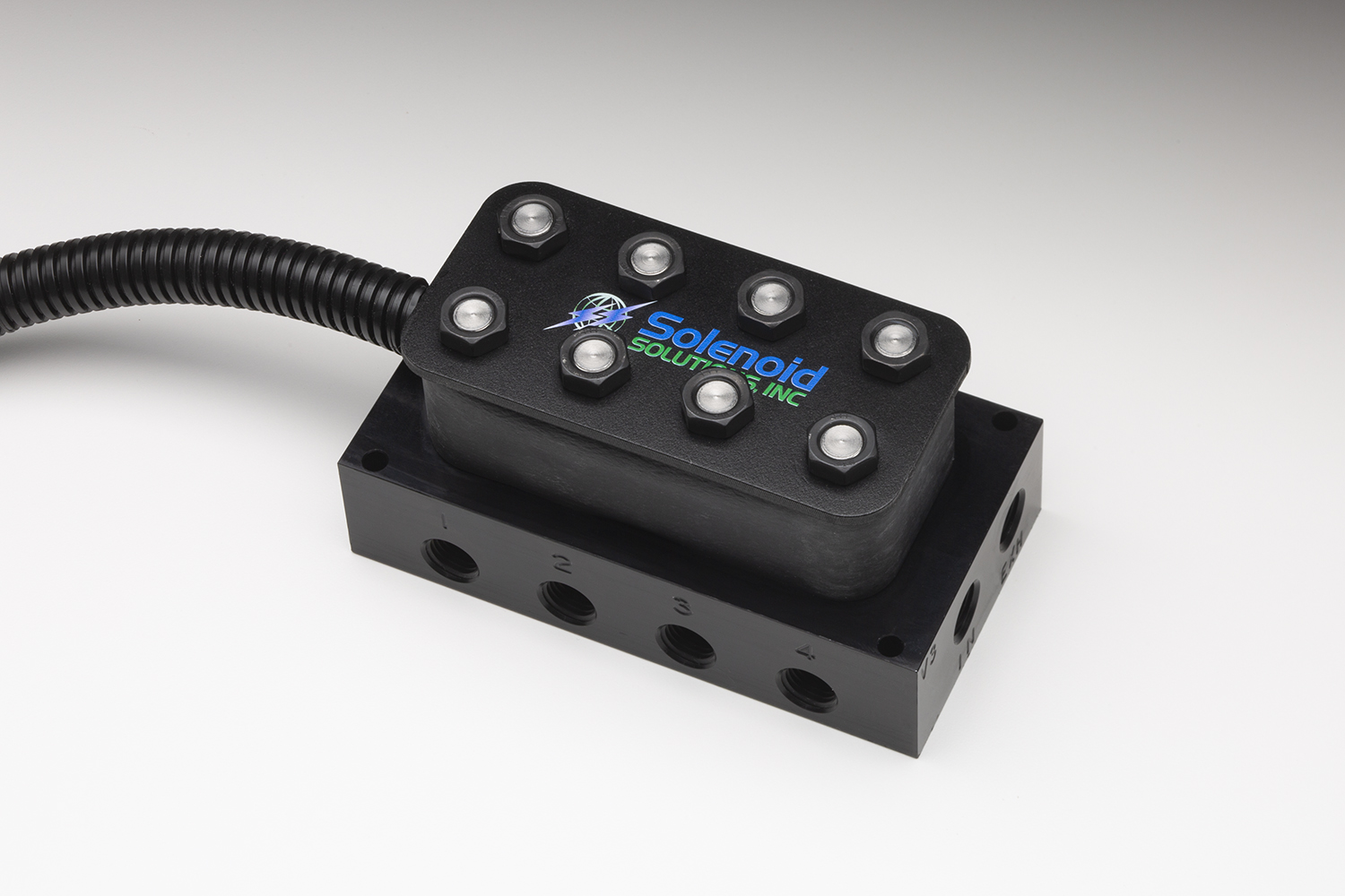 Air suspension solenoid valve manifold 