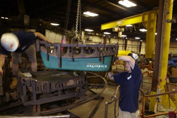 Rotational molding plastic parts