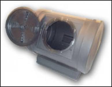 Rotomolded Hinged Lid Composter